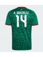 Moške Nogometnih dresov Mehika Armando Gonzalez #14 Domači SP 2026 Kratki rokavi Moške Nogometnih dresov Mehika Armando Gonzalez #14 Domači SP 2026 Kratki rokavi